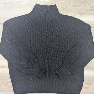 Nine West Charcoal Turtleneck Sweater